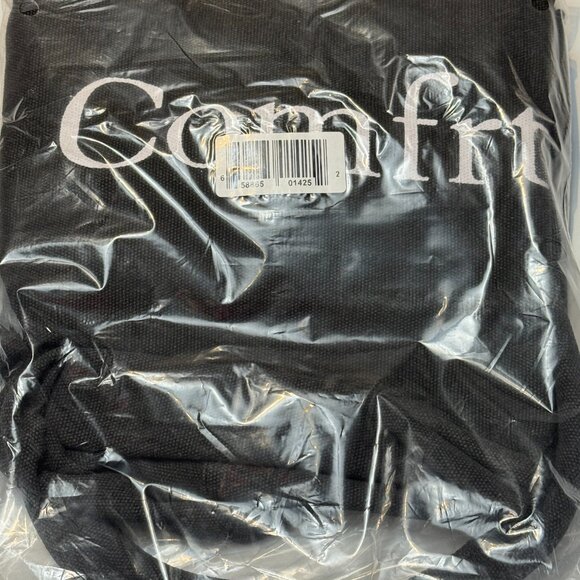 New Comfrt Black Canvas Tote Bag - Picture 2 of 2